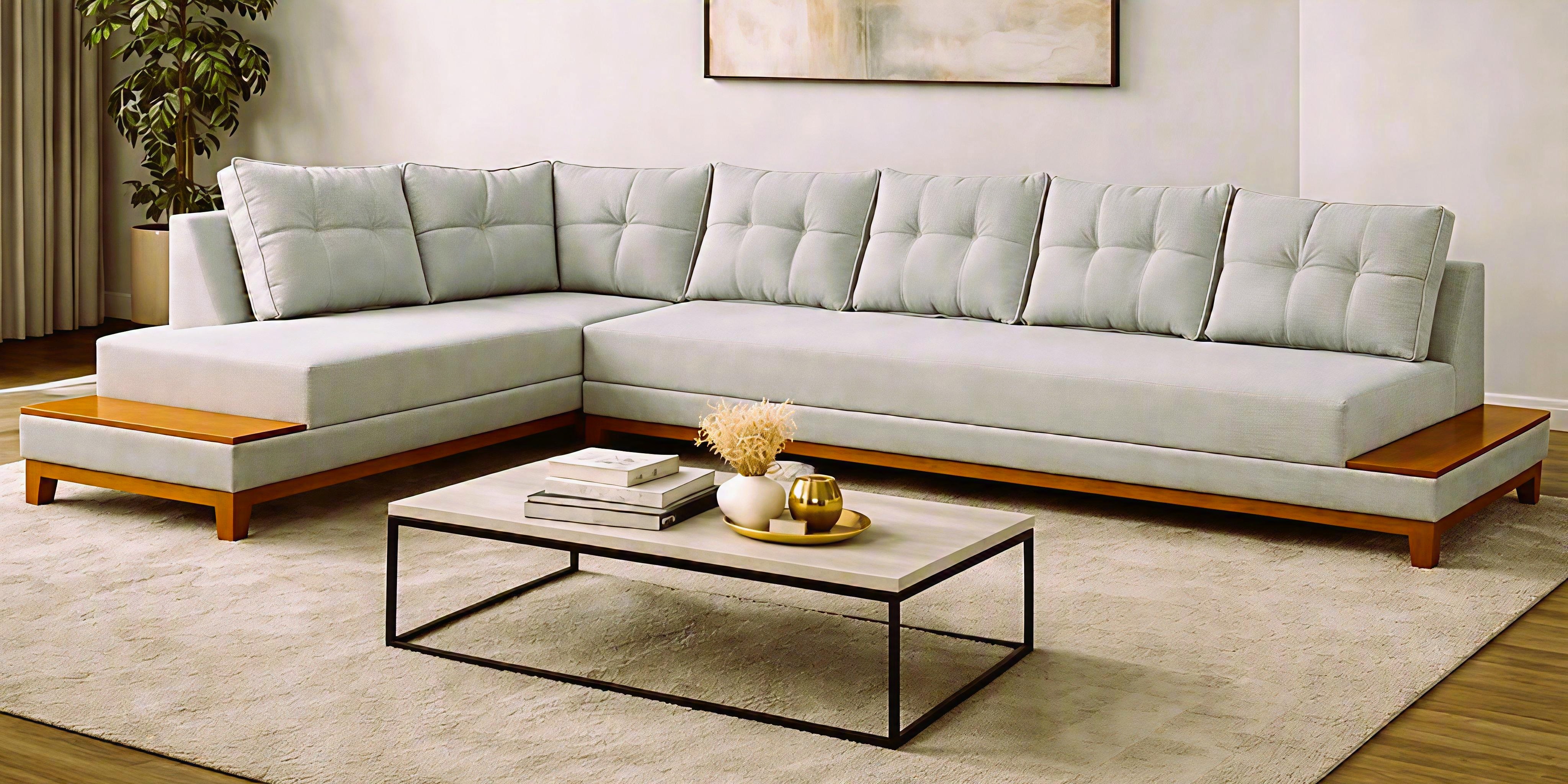 Sillón moderno en sala de estar